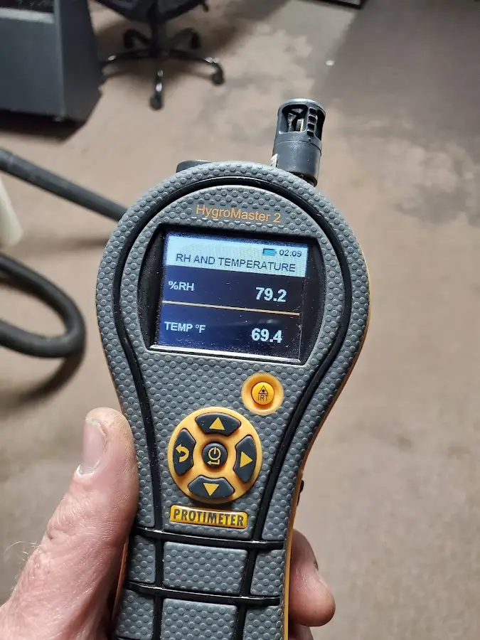 Moisture meter humidity assessment for Mold Remediation & Removal in Buckingham